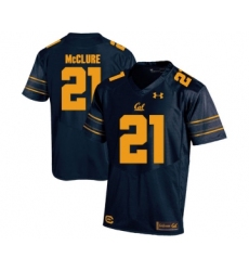 California Golden Bears 21 Stefan McClure Navy College Football Jersey