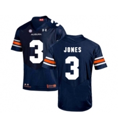 Auburn Tigers 3 Jonathan Jones Navy College Football Jersey