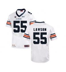 Auburn Tigers 55 Carl Lawson White College Football Jersey