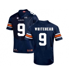 Auburn Tigers 9 Jermaine Whitehead Navy College Football Jersey