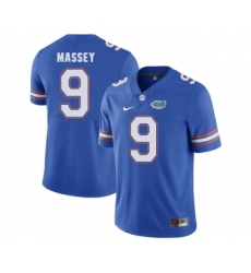 Florida Gators 9 Dre Massey Blue College Football Jersey