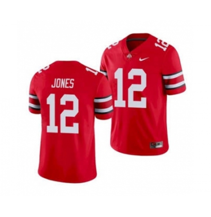 Men's Ohio State Buckeyes Cardale Jones Scarlet Football Game Jersey