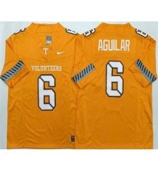 Men's Tennessee Volunteers #6 Joey Aguilar Limited Orange 2025 College Football Jersey