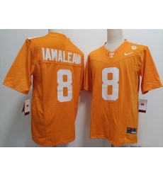 Men's Tennessee Volunteers #8 Nico Iamaleava Orange Stitched Jersey