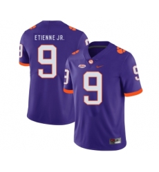 Clemson Tigers 9 Travis Etienne Jr. Purple Nike College Football Jersey