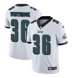 Youth Nike Philadelphia Eagles #36 Brian Westbrook White Vapor Untouchable Limited Player NFL Jersey