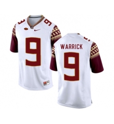 Florida State Seminoles 9 Peter Warrick White College Football Jersey