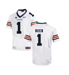 Auburn Tigers 1 Trovon Reed White College Football Jersey