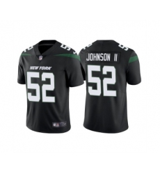 Men's New York Jets #52 Jermaine Johnson II 2022 Black Vapor Untouchable Limited Stitched Jersey