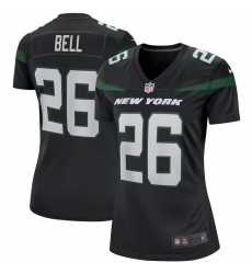 Womens New York Jets  #26 Le Veon Bell Nike  Game Jersey – Black