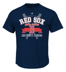 MLB Boston Red Sox Majestic 2016 Heart and Soul Spring Training T-Shirt - Navy