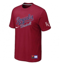 MLB Men's Kansas City Royals Nike Practice T-Shirt - Red