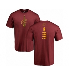NBA Nike Cleveland Cavaliers #9 Channing Frye Maroon Backer T-Shirt