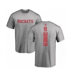 Basketball Houston Rockets #19 Tyson Chandler Ash Backer T-Shirt