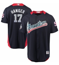 Youth Majestic Seattle Mariners #17 Mitch Haniger Game Navy Blue American League 2018 MLB All-Star MLB Jersey