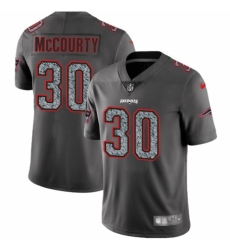 Youth Nike New England Patriots #30 Jason McCourty Gray Static Untouchable Limited NFL Jersey
