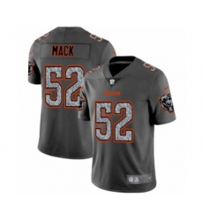 Men's Chicago Bears #52 Khalil Mack Limited Gray Static Fashion Limited Football Jersey