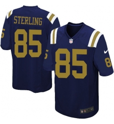 Men's Nike New York Jets #85 Neal Sterling Limited Navy Blue Alternate NFL Jersey