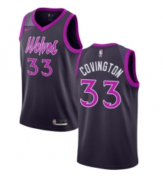 Youth Nike Minnesota Timberwolves #33 Robert Covington Swingman Purple NBA Jersey - City Edition