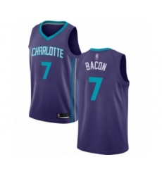 Women's Jordan Charlotte Hornets #7 Dwayne Bacon Authentic Purple Basketball Jersey Statement Edition
