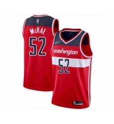 Men's Washington Wizards #52 Jordan McRae Authentic Red Basketball Jersey - Icon Edition