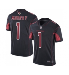 Men's Arizona Cardinals #1 Kyler Murray Limited Black Rush Vapor Untouchable Football Jersey