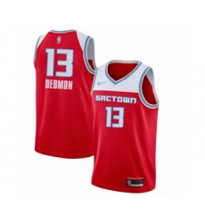 Youth Sacramento Kings #13 Dewayne Dedmon Swingman Red Basketball Jersey - 2019 20 City Edition