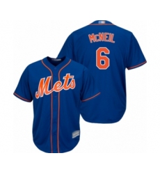 Men's New York Mets #6 Jeff McNeil Replica Royal Blue Alternate Home Cool Base Baseball Jersey