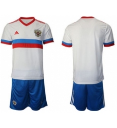 Men's Russia Custom Euro 2021 Soccer Jersey and Shorts
