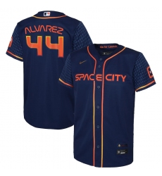 Men's Toddler Houston Astros #44 Yordan Alvarez Nike Navy 2022 City Connect Player Jersey