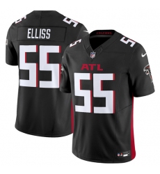 Men's Atlanta Falcons #55 Kaden Elliss Black 2025 F.U.S.E. Vapor Untouchable Limited Football Stitched Jersey