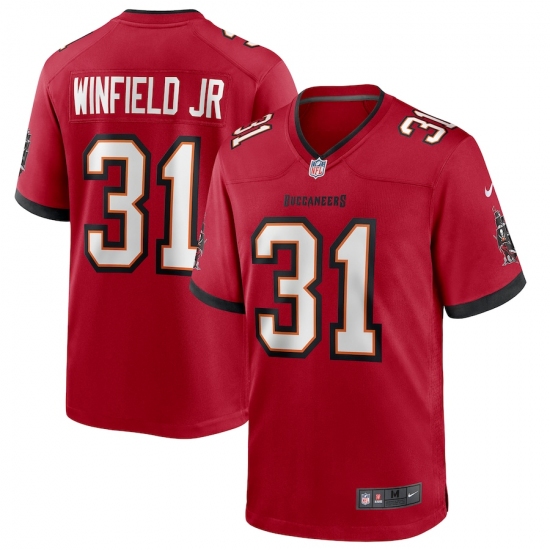 Men's Tampa Bay Buccaneers #31 Antoine Winfield Jr. Nike Red 2020 NFL ...