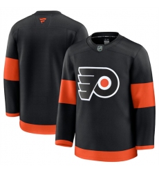 Men's Philadelphia Flyers Blank Black 2024-25 Alternate Stitched Hockey Jersey