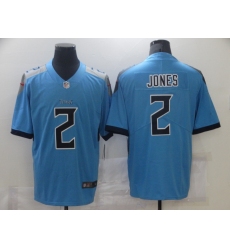 Men's Tennessee Titans #2 Julio Jones Nike Blue Draft First Round Pick Limited Jersey