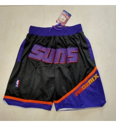 Men's Phoenix Suns Black Pocket Shorts