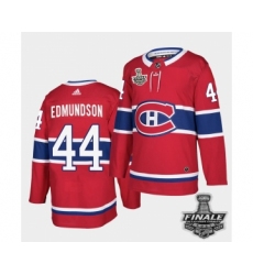 Men's Adidas Canadiens #44 Joel Edmundson Red Road Authentic 2021 Stanley Cup Jersey