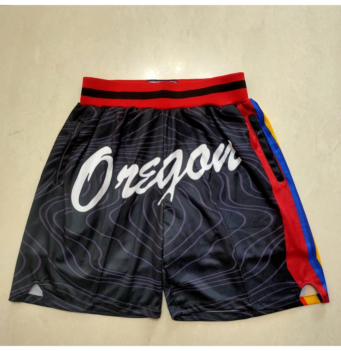 Men's Portland Trail Blazers Black Shorts