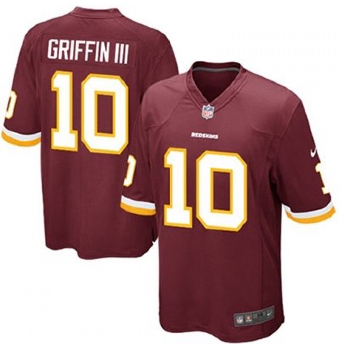 Men's Washington Commanders #10 Griffin Burgundy Limited Football Stitched Jersey