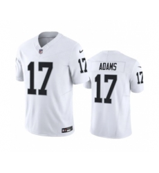 Men's Las Vegas Raiders #17 Davante Adams White 2023 F.U.S.E Vapor Untouchable Stitched Football Jersey