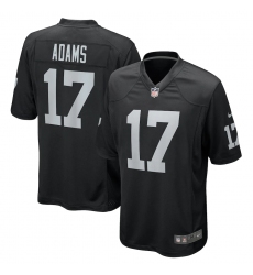 Men's Oakland Raiders #17 Davante Adams Black Limited Jersey