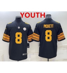 Kenny Pickett #8 Men's Nike Limited Color Rush Jersey