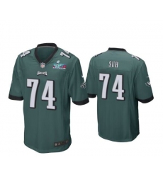 Men's Philadelphia Eagles #74 Ndamukong Suh Nike Midnight Green Super Bowl LVII Limited Jersey
