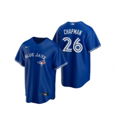 Men's Toronto Blue Jays #26 Matt Chapman Royal Cool Base Stitched Jersey