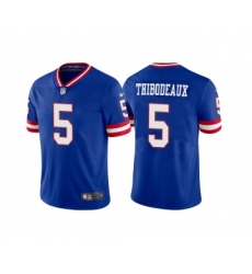 Men's New York Giants #5 Kayvon Thibodeaux Royal Vapor Untouchable Limited Stitched Jersey