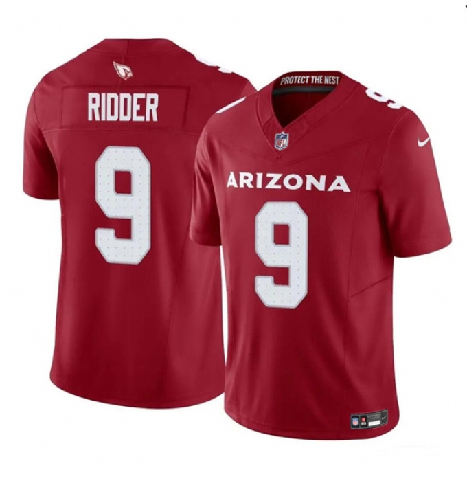 Men's Arizona Cardinals #9 Desmond Ridder Red 2024 F.U.S.E. Vapor Untouchable Limited Football Stitched Jersey