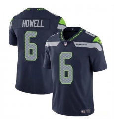 Youth Seattle Seahawks #6 Sam Howell Navy Vapor Limited Football Stitched Jersey