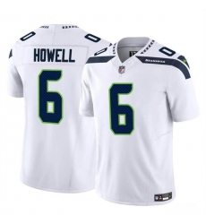 Youth Seattle Seahawks #6 Sam Howell White 2023 F.U.S.E. Vapor Limited Football Stitched Jersey