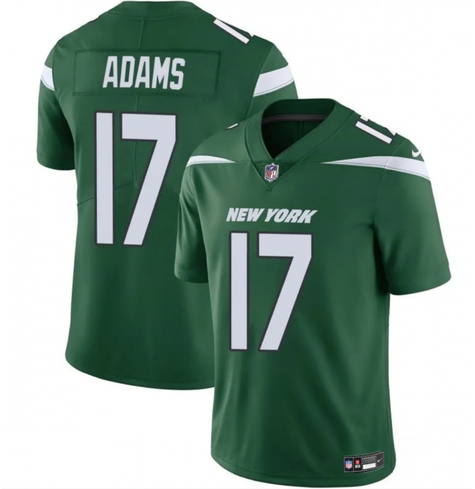 Men's New York Jets #17 Davante Adams Green 2024 Vapor Untouchable Limited Football Stitched Jersey