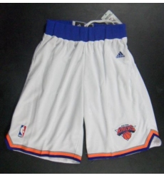New York Knicks White New Shorts