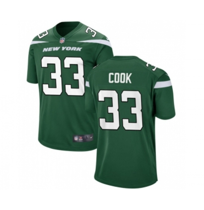Men's Nike New York Jets #33 Dalvin Cook Green Stitched Vapor Untouchable Limited Jersey